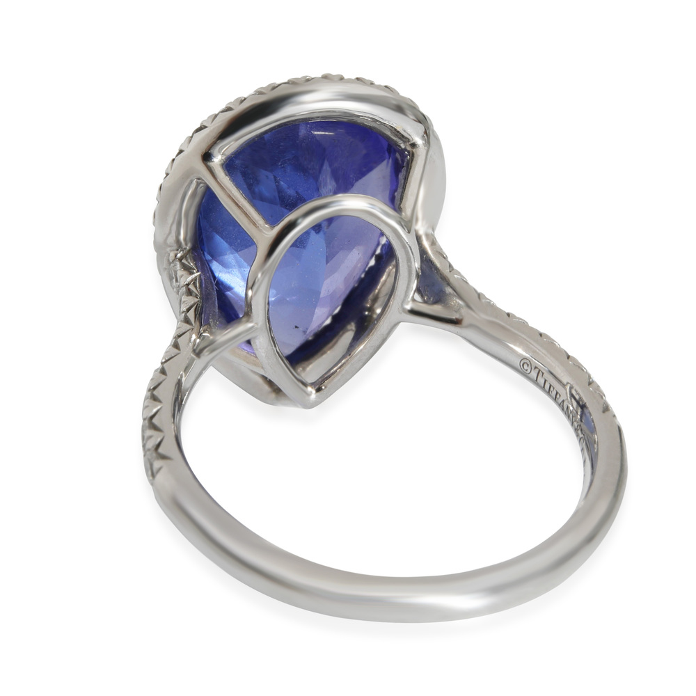 Tiffany & Co. Soleste Pear Tanzanite in Platinum 5.90 CT - Picture 2 of 5